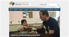 Desktop Screenshot of mcmusicschool.org